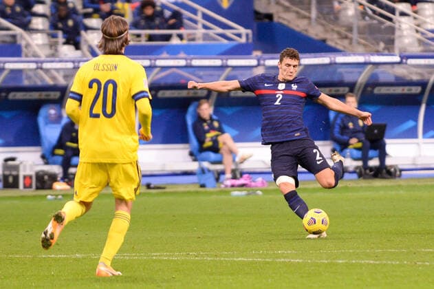 02 BENJAMIN PAVARD (FRA) FOOTBALL : France vs Suede - Ligue des Nations - 17 11 2020 FEP Panoramic 