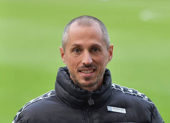 22.11.2020, xblx, Fussball 1.Bundesliga, SC Freiburg - FSV Mainz 05 emspor, v.l. Trainer Jan-Moritz Lichte (FSV Mainz 05) (DFL DFB REGULATIONS PROHIBIT ANY USE OF PHOTOGRAPHS as IMAGE SEQUENCES and or QUASI-VIDEO) Freiburg