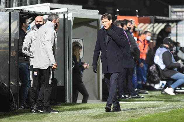 Rudi Garcia (Entraineur Olympique Lyonnais) FOOTBALL : Angers SCO vs Olympique Lyonnais - Ligue 1 Uber Eats - 22 11 2020 RonanHoussin Panoramic 