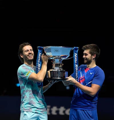 2020 ATP, Tennis Herren Finals , London Wesly Koolhof , The Netherlands and Nikola Mektic , Croatia