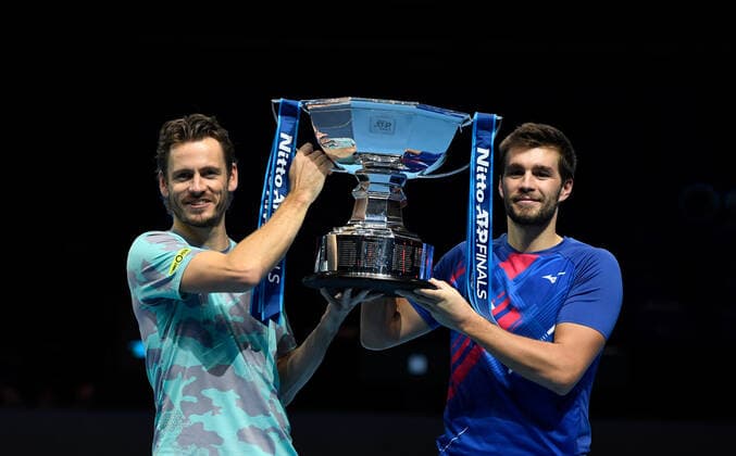 2020 ATP, Tennis Herren Finals , London Wesly Koolhof , The Netherlands and Nikola Mektic , Croatia