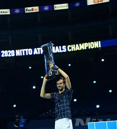 2020 ATP, Tennis Herren Finals , London Daniil Medvedev , Russia