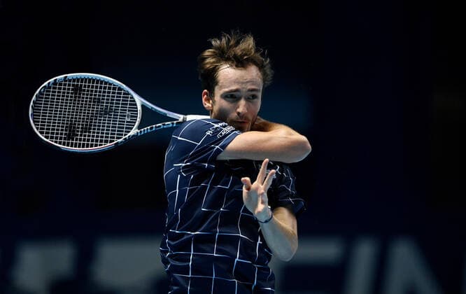 2020 ATP, Tennis Herren Finals , London Daniil Medvedev , Russia