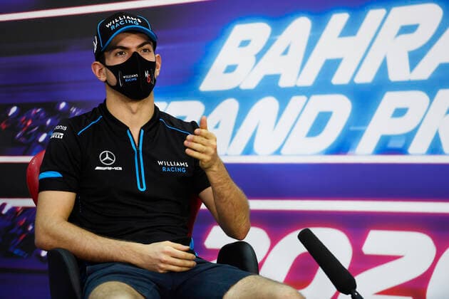Motorsports: FIA Formula One World Championship, WM, Weltmeisterschaft 2020, Grand Prix of Bahrain Motorsports: FIA Formula One World Championship 2020, Grand Prix of Bahrain, 6 Nicholas Latifi (CAN, Williams Racing),