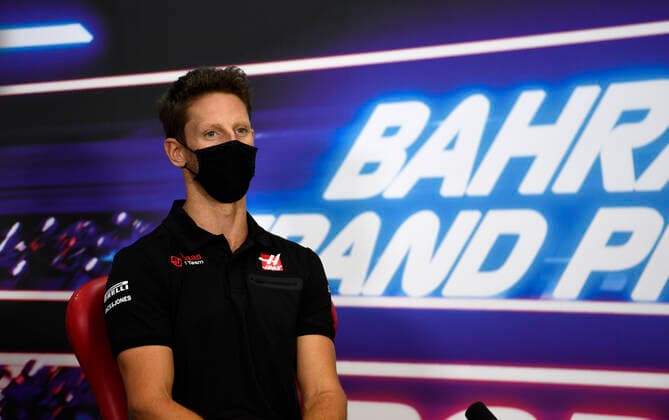 Motorsports: FIA Formula One World Championship, WM, Weltmeisterschaft 2020, Grand Prix of Bahrain Motorsports: FIA Formula One World Championship 2020, Grand Prix of Bahrain, 8 Romain Grosjean (FRA, Haas F1 Team),