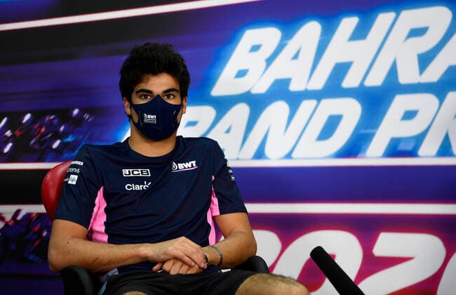 Motorsports: FIA Formula One World Championship, WM, Weltmeisterschaft 2020, Grand Prix of Bahrain Motorsports: FIA Formula One World Championship 2020, Grand Prix of Bahrain, 18 Lance Stroll (CAN, BWT Racing Point F1 Team),