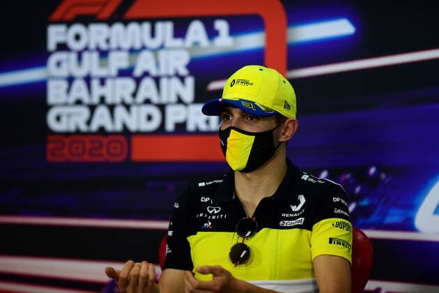 Motorsports: FIA Formula One World Championship, WM, Weltmeisterschaft 2020, Grand Prix of Bahrain Motorsports: FIA Formula One World Championship 2020, Grand Prix of Bahrain, 31 Esteban Ocon (FRA, Renault DP World F1 Team),