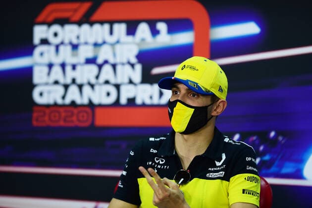 Motorsports: FIA Formula One World Championship, WM, Weltmeisterschaft 2020, Grand Prix of Bahrain Motorsports: FIA Formula One World Championship 2020, Grand Prix of Bahrain, 31 Esteban Ocon (FRA, Renault DP World F1 Team),