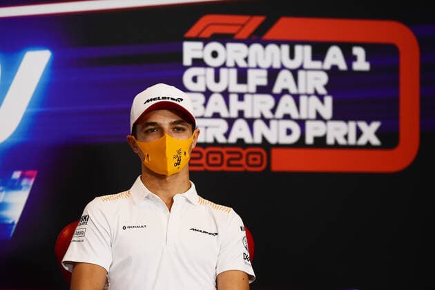 Motorsports: FIA Formula One World Championship, WM, Weltmeisterschaft 2020, Grand Prix of Bahrain Motorsports: FIA Formula One World Championship 2020, Grand Prix of Bahrain, 4 Lando Norris (GBR, McLaren F1 Team),