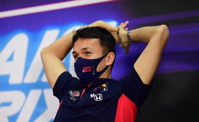 Motorsports: FIA Formula One World Championship, WM, Weltmeisterschaft 2020, Grand Prix of Bahrain Motorsports: FIA Formula One World Championship 2020, Grand Prix of Bahrain, 23 Alexander Albon (THA, Aston Martin Red Bull Racing),