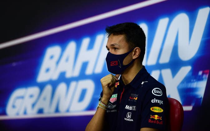 Motorsports: FIA Formula One World Championship, WM, Weltmeisterschaft 2020, Grand Prix of Bahrain Motorsports: FIA Formula One World Championship 2020, Grand Prix of Bahrain, 23 Alexander Albon (THA, Aston Martin Red Bull Racing),