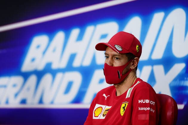 Motorsports: FIA Formula One World Championship, WM, Weltmeisterschaft 2020, Grand Prix of Bahrain Motorsports: FIA Formula One World Championship 2020, Grand Prix of Bahrain, 5 Sebastian Vettel (GER, Scuderia Ferrari Mission Winnow),