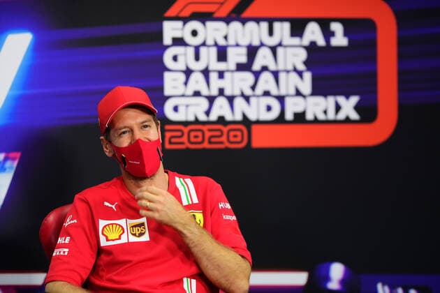 Motorsports: FIA Formula One World Championship, WM, Weltmeisterschaft 2020, Grand Prix of Bahrain Motorsports: FIA Formula One World Championship 2020, Grand Prix of Bahrain, 5 Sebastian Vettel (GER, Scuderia Ferrari Mission Winnow),