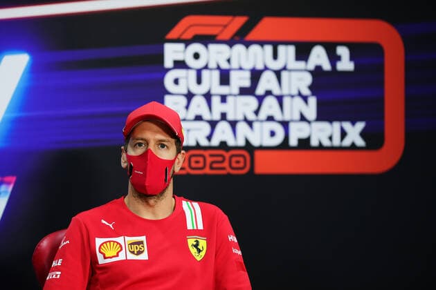 Motorsports: FIA Formula One World Championship, WM, Weltmeisterschaft 2020, Grand Prix of Bahrain Motorsports: FIA Formula One World Championship 2020, Grand Prix of Bahrain, 5 Sebastian Vettel (GER, Scuderia Ferrari Mission Winnow),