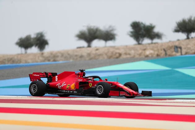 Motorsports: FIA Formula One World Championship, WM, Weltmeisterschaft 2020, Grand Prix of Bahrain Motorsports: FIA Formula One World Championship 2020, Grand Prix of Bahrain, 5 Sebastian Vettel (GER, Scuderia Ferrari Mission Winnow),