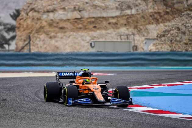 Motorsports: FIA Formula One World Championship, WM, Weltmeisterschaft 2020, Grand Prix of Bahrain Motorsports: FIA Formula One World Championship 2020, Grand Prix of Bahrain, 4 Lando Norris (GBR, McLaren F1 Team),