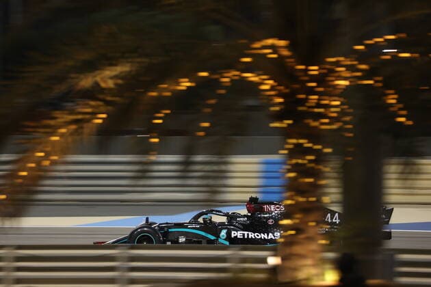 Motorsports: FIA Formula One World Championship, WM, Weltmeisterschaft 2020, Grand Prix of Bahrain, 44 Lewis Hamilton (GBR, Mercedes-AMG Petronas Formula One Team), Sakhir Bahrain
