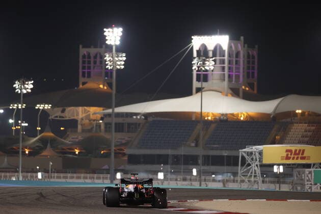 Motorsports: FIA Formula One World Championship, WM, Weltmeisterschaft 2020, Grand Prix of Bahrain, 33 Max Verstappen (NLD, Aston Martin Red Bull Racing), Sakhir Bahrain