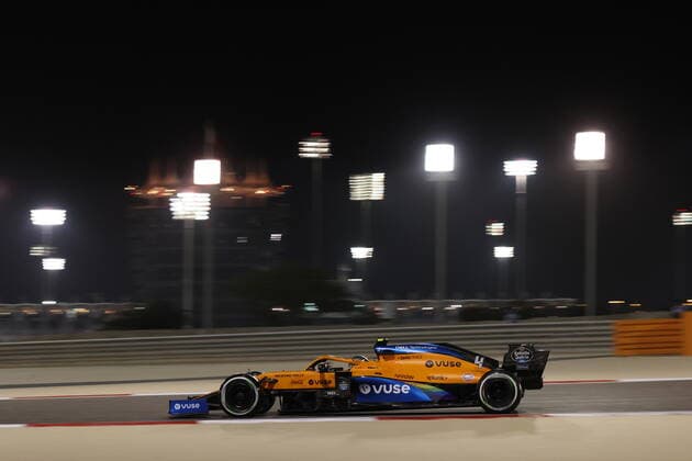 Motorsports: FIA Formula One World Championship, WM, Weltmeisterschaft 2020, Grand Prix of Bahrain, 4 Lando Norris (GBR, McLaren F1 Team), Sakhir Bahrain