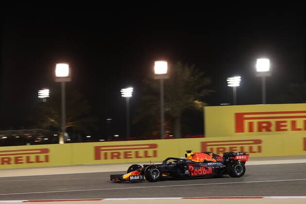 Motorsports: FIA Formula One World Championship, WM, Weltmeisterschaft 2020, Grand Prix of Bahrain, 33 Max Verstappen (NLD, Aston Martin Red Bull Racing), Sakhir Bahrain