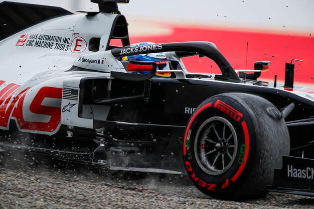 Motorsports: FIA Formula One World Championship, WM, Weltmeisterschaft 2020, Grand Prix of Bahrain, 8 Romain Grosjean (FRA, Haas F1 Team), Sakhir Bahrain