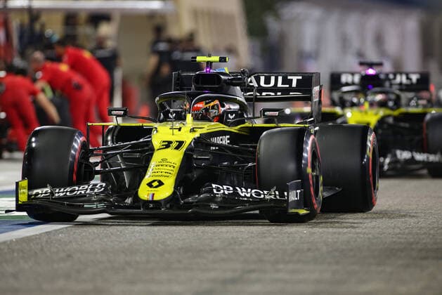 Motorsports: FIA Formula One World Championship, WM, Weltmeisterschaft 2020, Grand Prix of Bahrain Motorsports: FIA Formula One World Championship 2020, Grand Prix of Bahrain, 31 Esteban Ocon (FRA, Renault DP World F1 Team),