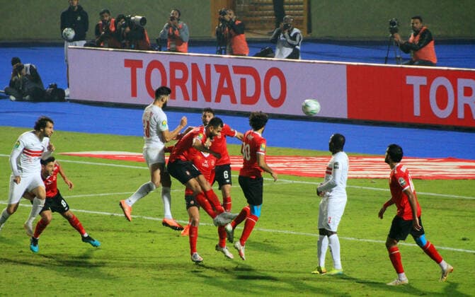 November 28, 2020, Cairo City, Egypt, Palestinian Territory: African Champions League Final - Zamalek v Al Ahly - Cairo International Stadium, Cairo, Egypt - November 27, 2020 Cairo City Palestinian Territory - ZUMAap3_ 0107167810st Copyright: xYoussefxBaaloushax