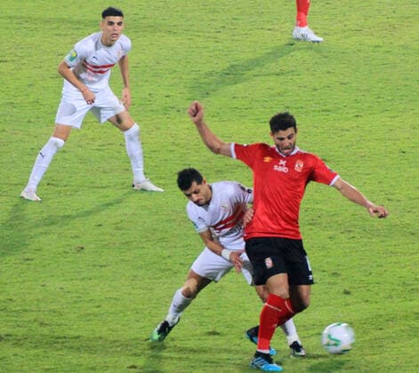 November 28, 2020, Cairo City, Egypt, Palestinian Territory: African Champions League Final - Zamalek v Al Ahly - Cairo International Stadium, Cairo, Egypt - November 27, 2020 Cairo City Palestinian Territory - ZUMAap3_ 0107167871st Copyright: xYoussefxBaaloushax