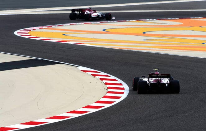 Motorsports: FIA Formula One World Championship, WM, Weltmeisterschaft 2020, Grand Prix of Bahrain Motorsports: FIA Formula One World Championship 2020, Grand Prix of Bahrain, 99 Antonio Giovinazzi (ITA, Alfa Romeo Racing ORLEN),