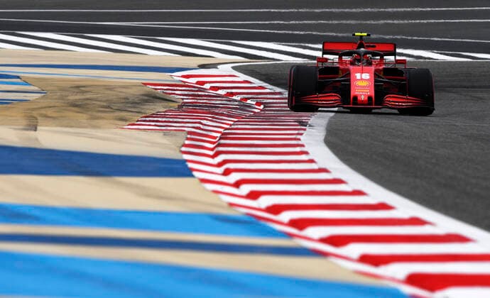 Motorsports: FIA Formula One World Championship, WM, Weltmeisterschaft 2020, Grand Prix of Bahrain Motorsports: FIA Formula One World Championship 2020, Grand Prix of Bahrain, 16 Charles Leclerc (MCO, Scuderia Ferrari Mission Winnow),