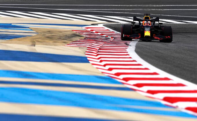 Motorsports: FIA Formula One World Championship, WM, Weltmeisterschaft 2020, Grand Prix of Bahrain Motorsports: FIA Formula One World Championship 2020, Grand Prix of Bahrain, 33 Max Verstappen (NLD, Aston Martin Red Bull Racing),