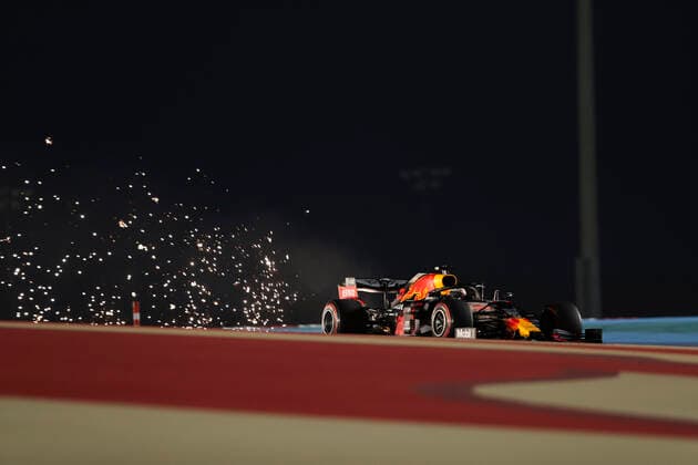 Motorsports: FIA Formula One World Championship, WM, Weltmeisterschaft 2020, Grand Prix of Bahrain Motorsports: FIA Formula One World Championship 2020, Grand Prix of Bahrain, 33 Max Verstappen (NLD, Aston Martin Red Bull Racing),