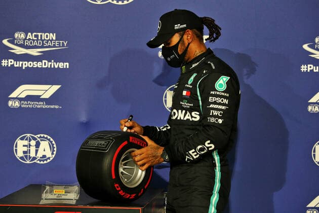Motorsports: FIA Formula One World Championship, WM, Weltmeisterschaft 2020, Grand Prix of Bahrain Motorsports: FIA Formula One World Championship 2020, Grand Prix of Bahrain, 44 Lewis Hamilton (GBR, Mercedes-AMG Petronas Formula One Team),