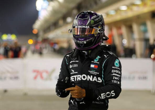 Motorsports: FIA Formula One World Championship, WM, Weltmeisterschaft 2020, Grand Prix of Bahrain Motorsports: FIA Formula One World Championship 2020, Grand Prix of Bahrain, 44 Lewis Hamilton (GBR, Mercedes-AMG Petronas Formula One Team),