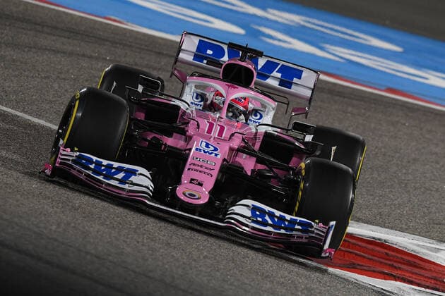 Motorsports: FIA Formula One World Championship, WM, Weltmeisterschaft 2020, Grand Prix of Bahrain Motorsports: FIA Formula One World Championship 2020, Grand Prix of Bahrain, 11 Sergio Perez (MEX, BWT Racing Point F1 Team),