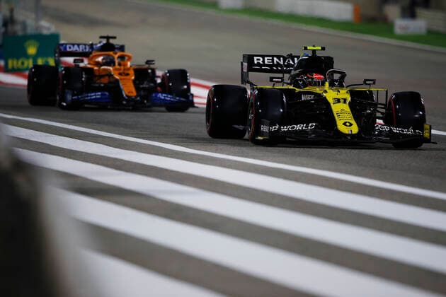 Motorsports: FIA Formula One World Championship, WM, Weltmeisterschaft 2020, Grand Prix of Bahrain Motorsports: FIA Formula One World Championship 2020, Grand Prix of Bahrain, 31 Esteban Ocon (FRA, Renault DP World F1 Team),