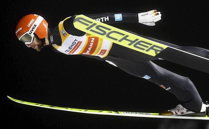 Bilder des Jahres 2020, Sport 11 November Sport Themen der Woche KW48 Sport Bilder des Tages Marcus Eisenbichler of Germany competes during the first round of the Ski jumping, Skispringen, Ski, nordisch HS142 competition at the FIS World Cup Ruka Nordic event in Kuusamo, Finland, on November 28, 2020. Kuusamo Finland LKLAPV20201128182217H084  Copyright: xVesaxMoilanenx