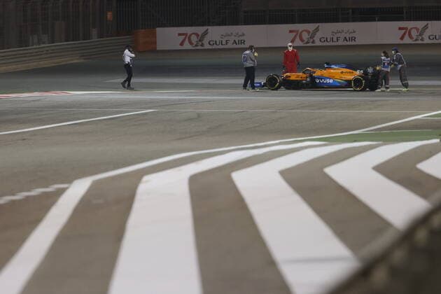 Motorsports: FIA Formula One World Championship, WM, Weltmeisterschaft 2020, Grand Prix of Bahrain, 55 Carlos Sainz (ESP, McLaren F1 Team), Sakhir Bahrain