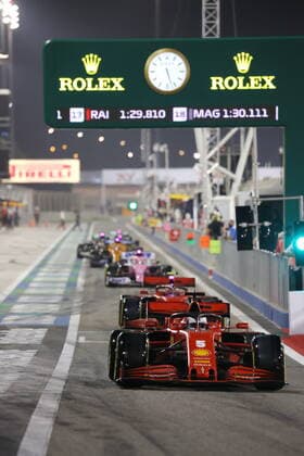 Motorsports: FIA Formula One World Championship, WM, Weltmeisterschaft 2020, Grand Prix of Bahrain, 5 Sebastian Vettel (GER, Scuderia Ferrari Mission Winnow), Sakhir Bahrain