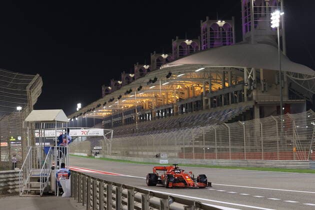 Motorsports: FIA Formula One World Championship, WM, Weltmeisterschaft 2020, Grand Prix of Bahrain, 5 Sebastian Vettel (GER, Scuderia Ferrari Mission Winnow), Sakhir Bahrain