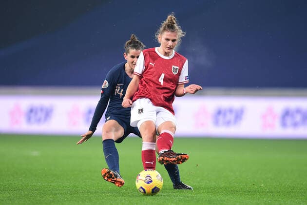 04 Viktoria PINTHER (aut) FOOTBALL : France vs Autriche - Qualifications Euro 2022 - 27 11 2020 FEP Panoramic 