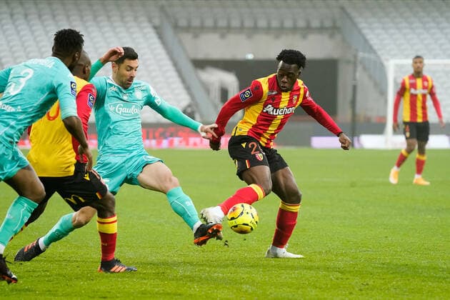 29 ARNAUD KALIMUENDO (LENS) FOOTBALL : Lens vs Angers - Ligue 1 Uber Eats - 29 11 2020 FEP Panoramic 