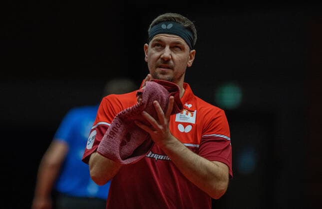 Timo Boll (Düsseldorf) Borussia Düsseldorf - 1. FC Saarbrücken TT 29.11.2020, Tischtennis; 1. Bundesliga, Herren, Saison 2020 21 Foto: Moritz Müller Only for Editorial use