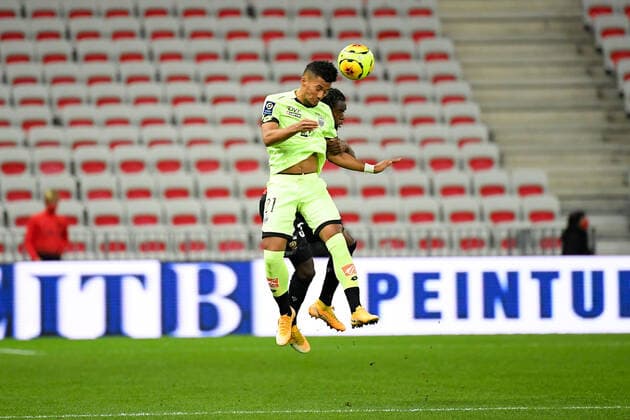 21 MOUNIR CHOUIAR (DIJ) FOOTBALL : Nice vs Dijon - Ligue 1 Uber Eats - 29 11 2020 FEP Panoramic 