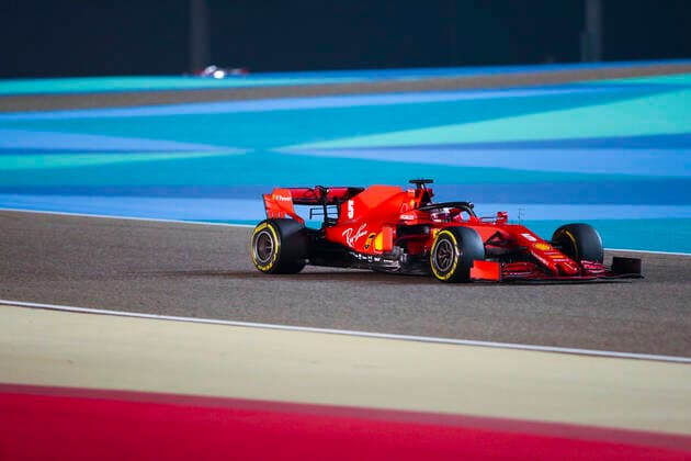 Motorsports: FIA Formula One World Championship, WM, Weltmeisterschaft 2020, Grand Prix of Bahrain Motorsports: FIA Formula One World Championship 2020, Grand Prix of Bahrain, 5 Sebastian Vettel (GER, Scuderia Ferrari Mission Winnow),