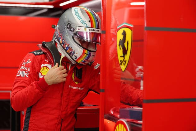 Motorsports: FIA Formula One World Championship, WM, Weltmeisterschaft 2020, Grand Prix of Bahrain Motorsports: FIA Formula One World Championship 2020, Grand Prix of Bahrain, 5 Sebastian Vettel (GER, Scuderia Ferrari Mission Winnow),