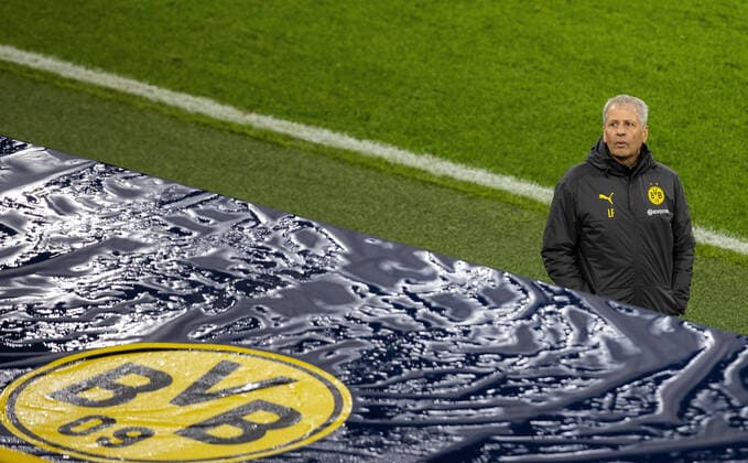 Trainer Lucien Favre (BVB) Borussia Dortmund - Lazio Rom 02.12.2020, Fussball, 1. Bundesliga, Saison 2020 21 Foto: Moritz Müller