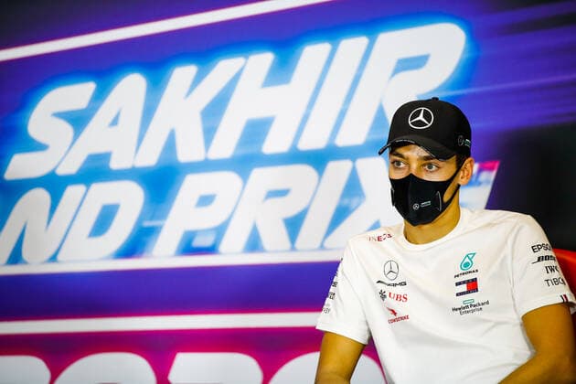 Motorsports: FIA Formula One World Championship, WM, Weltmeisterschaft 2020, Grand Prix of Sakhir Motorsports: FIA Formula One World Championship 2020, Grand Prix of Sakhir, 63 George Russell (GBR, Mercedes-AMG Petronas Formula One Team),