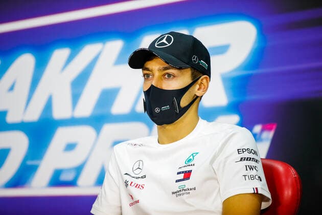 Motorsports: FIA Formula One World Championship, WM, Weltmeisterschaft 2020, Grand Prix of Sakhir Motorsports: FIA Formula One World Championship 2020, Grand Prix of Sakhir, 63 George Russell (GBR, Mercedes-AMG Petronas Formula One Team),
