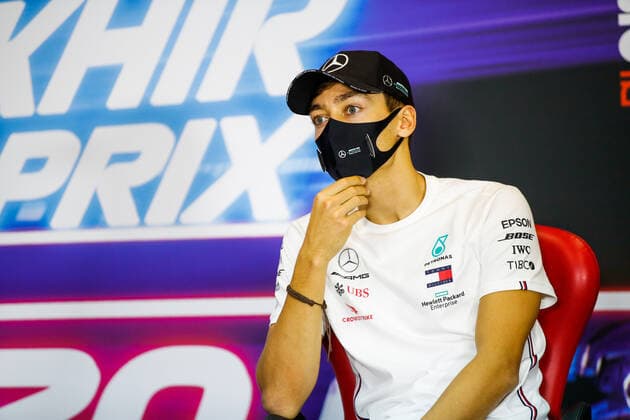 Motorsports: FIA Formula One World Championship, WM, Weltmeisterschaft 2020, Grand Prix of Sakhir Motorsports: FIA Formula One World Championship 2020, Grand Prix of Sakhir, 63 George Russell (GBR, Mercedes-AMG Petronas Formula One Team),